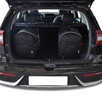 KIA E-NIRO 2020+ KOFFERRAUMTASCHEN SET 3 STK 2tes Set