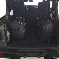 JEEP WRANGLER PHEV 2021+ KOFFERRAUMTASCHEN SET 4 STK