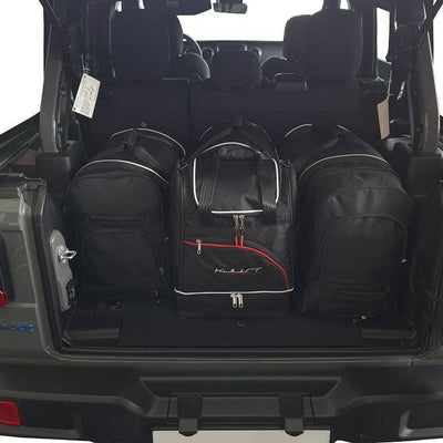 JEEP WRANGLER PHEV 2021+ KOFFERRAUMTASCHEN SET 4 STK