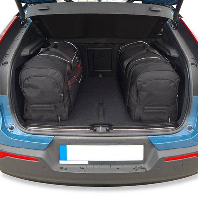VOLVO C40 EV 2021+ KOFFERRAUMTASCHEN SET 4 STK 2tes Set