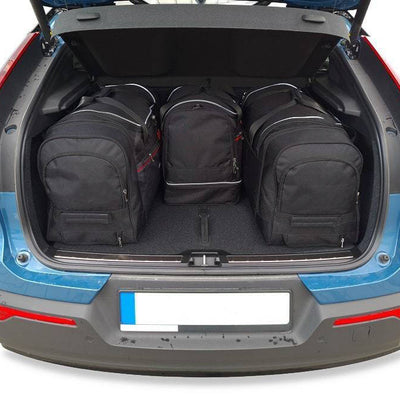 VOLVO C40 EV 2021+ KOFFERRAUMTASCHEN SET 4 STK 2tes Set