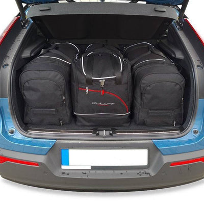 VOLVO C40 EV 2021+ KOFFERRAUMTASCHEN SET 4 STK 2tes Set