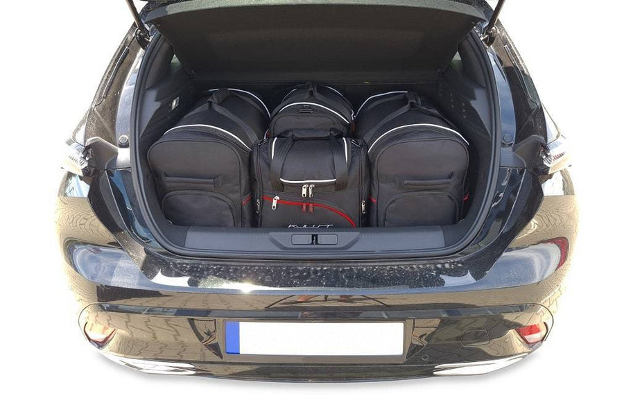 PEUGEOT 308 HATCHBACK PHEV 2021+ KOFFERRAUMTASCHEN SET 4 STK