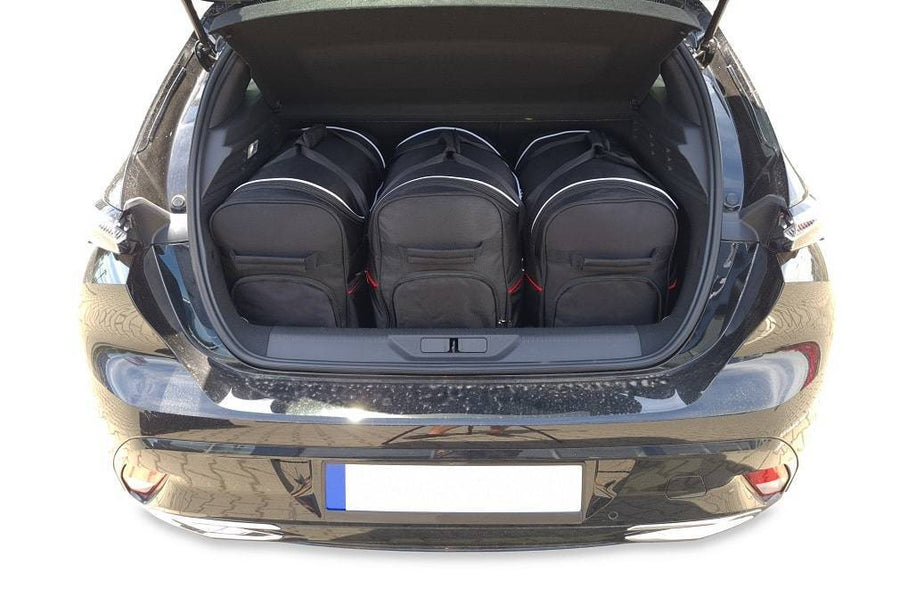 PEUGEOT 308 HATCHBACK 2021+ KOFFERRAUMTASCHEN SET 3 STK
