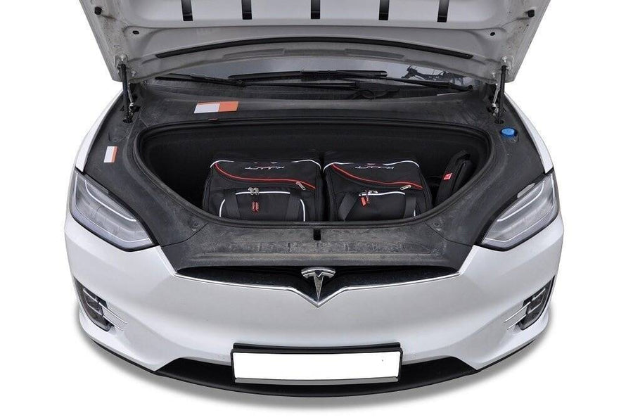 TESLA MODEL X 2016+ KOFFERRAUMTASCHEN SET 2 STK