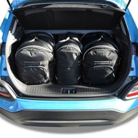 HYUNDAI KONA EV 2018-2022 KOFFERRAUMTASCHEN SET 3 STK