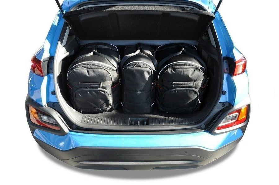HYUNDAI KONA EV 2018-2022 KOFFERRAUMTASCHEN SET 3 STK
