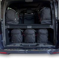 MERCEDES-BENZ EQV LONG 2020+ KOFFERRAUMTASCHEN SET 7 STK