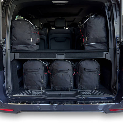 MERCEDES-BENZ EQV LONG 2020+ KOFFERRAUMTASCHEN SET 7 STK