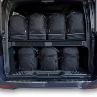 MERCEDES-BENZ EQV LONG 2020+ KOFFERRAUMTASCHEN SET 7 STK