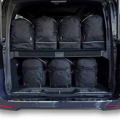 MERCEDES-BENZ EQV LONG 2020+ KOFFERRAUMTASCHEN SET 7 STK