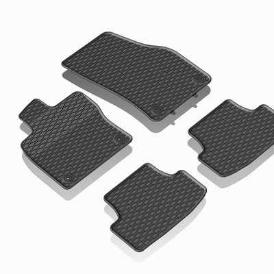 Gummi Fußmatten Geyer Hosaja für Audi Q2 GA