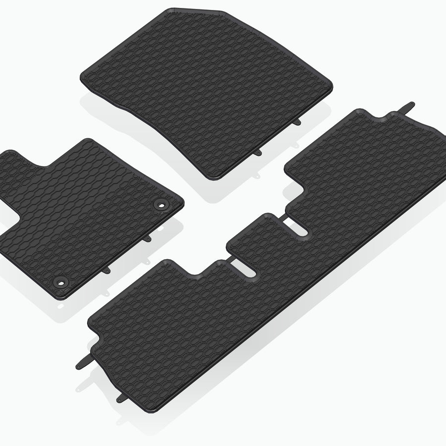 Gummi Fußmatten Geyer Hosaja für Citroen Berlingo / Opel Combo E / Fiat Doblo / Peugeot Partner / Rifter