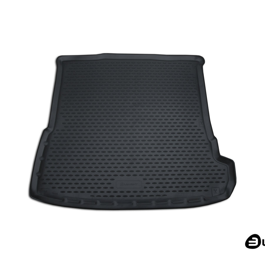 3D Element Gummi Fußmatten für Audi Q7 II Schwarz
