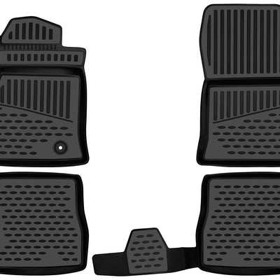 3D Element Gummi Fußmatten für CITROEN C4 (III) 2020- Europäische Version , electric, 4er Set