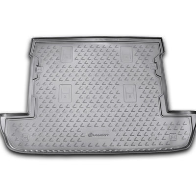 3D Element Kofferraumwanne für  LEXUS LX 570, 2007-2012, 2012->, SUV 7 Sitzer, (ungeteilte Rückbank ), Schwarz
