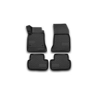3D Element Gummi Fußmatten für MERCEDES-BENZ GLA-class (X156), 2013-2019, 4er Set Schwarz