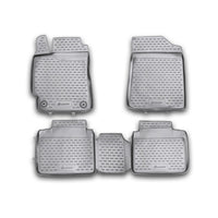 3D Element Gummi Fußmatten für TOYOTA Camry, 2011-2014, 2014->, 2.5L /3.5L, 4er Set Schwarz