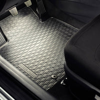 Gummi Fußmatten Geyer Hosaja für Mitsubishi Outlander III / Peugeot 4007 / Citroen C-Crosser Schwarz