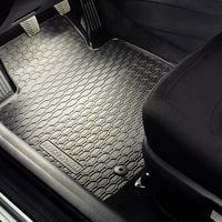 Gummi Fußmatten Geyer Hosaja für Kia Sportage III / Hyundai ix35 Schwarz