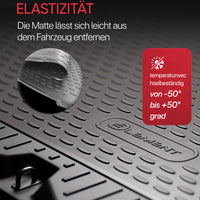 3D Element Kofferraumwanne für  CITROEN DS5, 2012->, Schrägheck Schwarz
