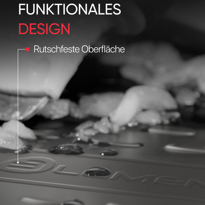 3D Element Kofferraumwanne für  KIA K5 (III) 2020->, sed. 1 Set Schwarz