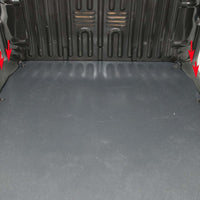 Laderaum Boden für Fiat Doblo II Cargo Maxi / Opel Combo D Maxi Schwarz