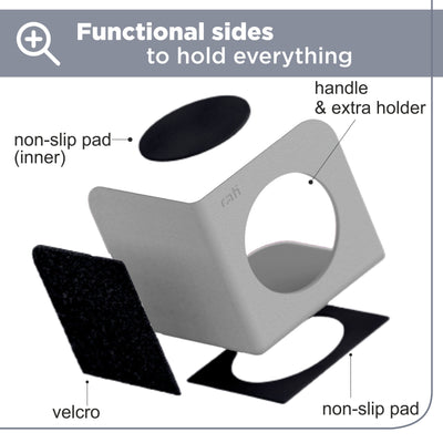 Nook - die Klett und Antirutsch Pads