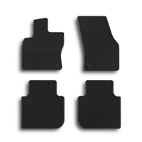 Gummi Fußmatten Geyer Hosaja für Seat Tarraco / VW Tiguan Allspace