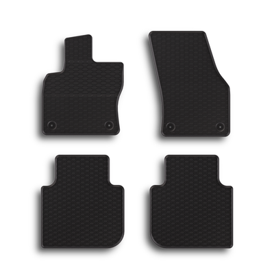 Gummi Fußmatten Geyer Hosaja für Seat Tarraco / VW Tiguan Allspace