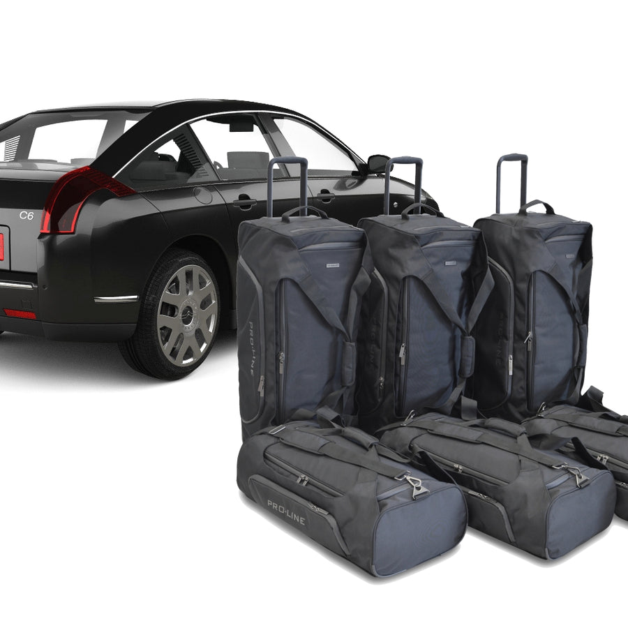 Reisetaschenset passend für Citroën C6 2006-2012 4-Türer Limousine Pro.Line
