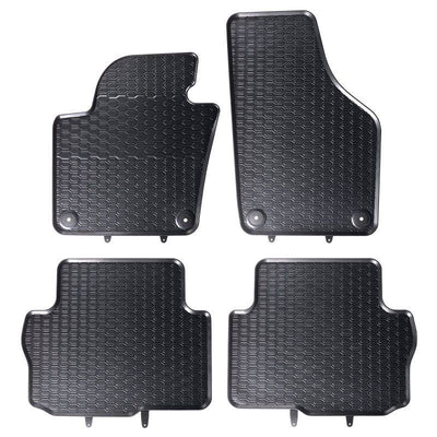 Gummi Fußmatten Geyer Hosaja für VW Sharan II / Seat Alhambra II 