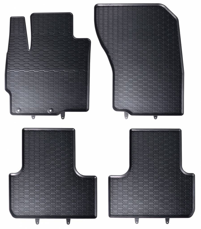 Gummi Fußmatten Geyer Hosaja für Mitsubishi Outlander III / Peugeot 4007 / Citroen C-Crosser