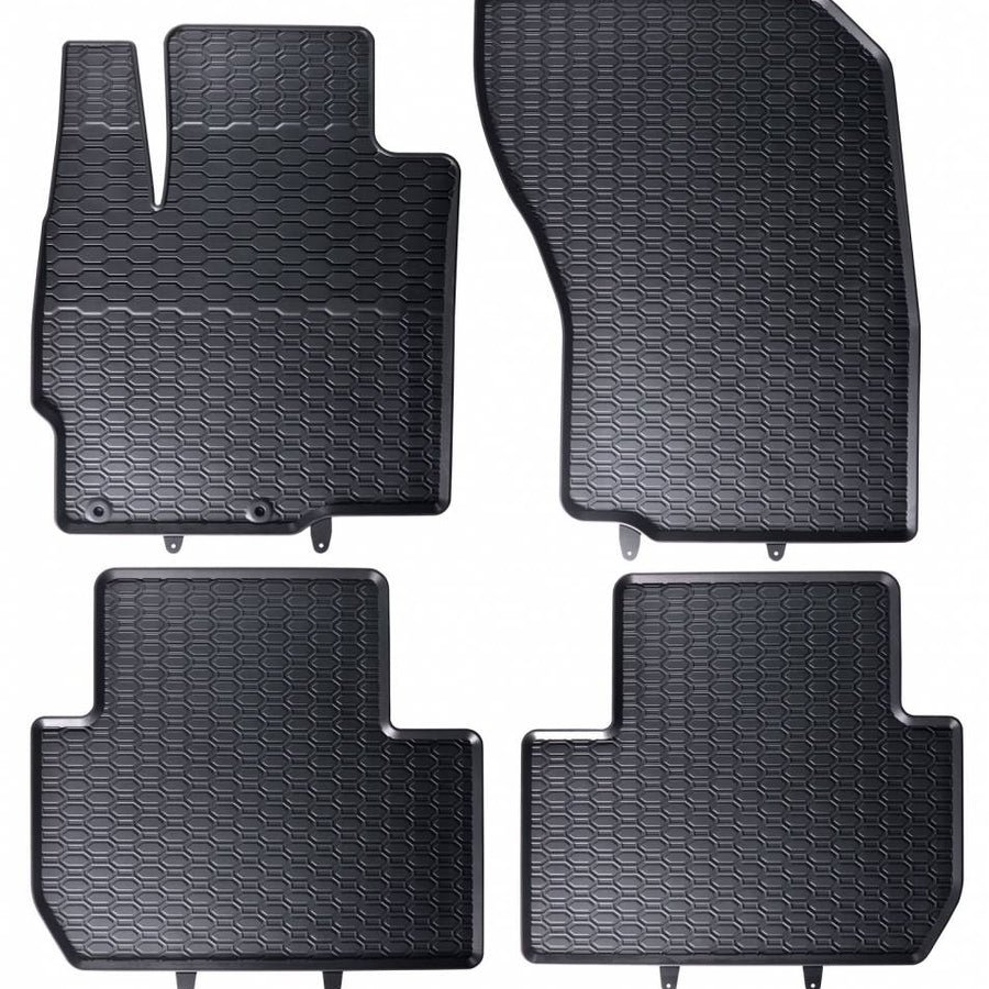 Gummi Fußmatten Geyer Hosaja für Mitsubishi ASX / Peugeot 4008 / Citroen C4 Aircross