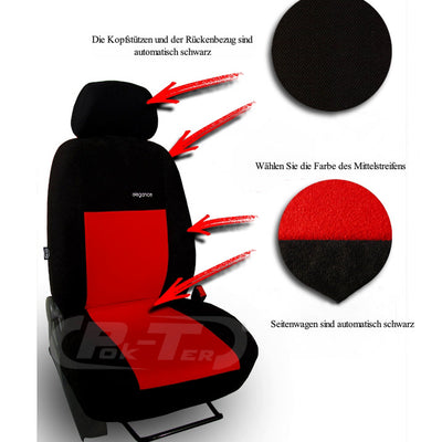 EINZELSTÜCK! Maßgenauer Autositzbezug Elegance für Toyota RAV4 V