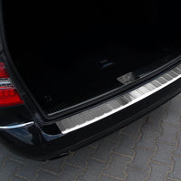 Ladekantenschutz für Mercedes E-Klasse S212 Silber Matt