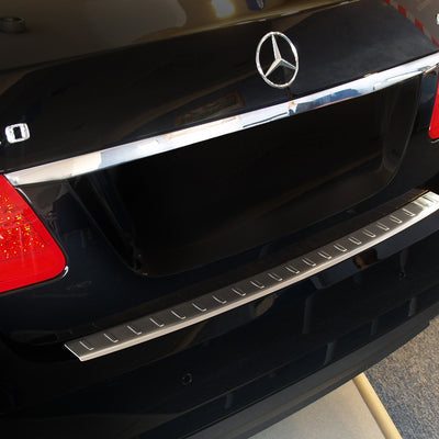 Ladekantenschutz für Mercedes E-Klasse W212 Silber Matt