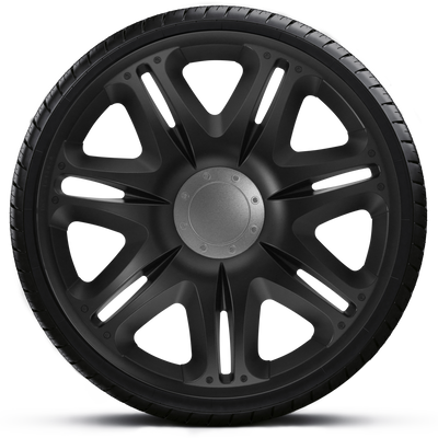 Radzierblenden Nascar Black