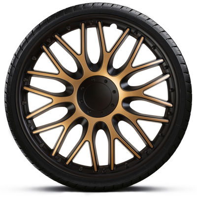 Radzierblenden Orden Gold Black