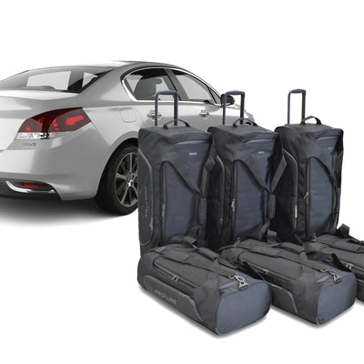 Reisetaschenset passend für Peugeot 508 I 2012-2018 4-Türer Limousine Pro.Line
