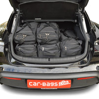 Reisetaschenset passend für Porsche Taycan Sport Turismo - Cross Turismo 2021-heute 5-Türer Schrägheck Pro.Line