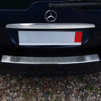 Ladekantenschutz für Mercedes A-Klasse W169 Silber Matt