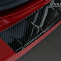 Carbon Ladekantenschutzleiste für MAZDA  CX-5 II 2017-2021, FL 2021-> Schwarz Carbon