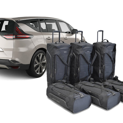 Reisetaschenset passend für Renault Espace V 2015-2023 Pro.Line