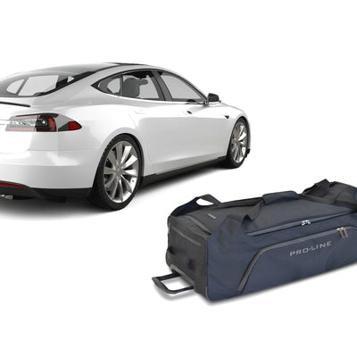 Kofferraum Trolleytasche passend für Tesla Model S 2012-heute 5-Türer Schrägheck Pro.Line